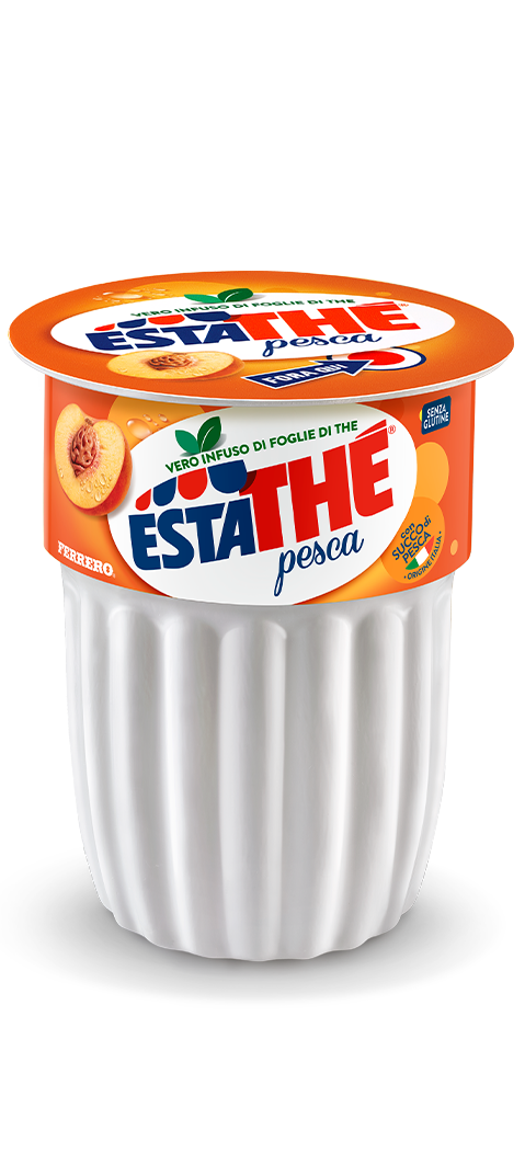 Il mitico bicchierino Estathé alla pesca